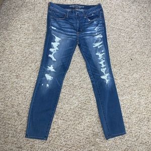Distressed Jeggings